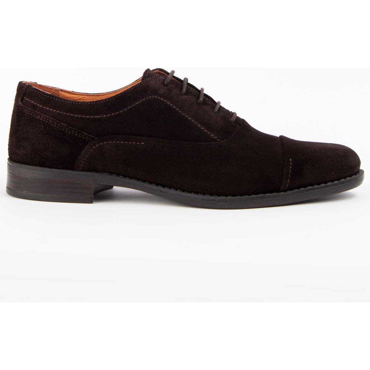 Klassischer Oxford-Schnürschuh aus Wildleder