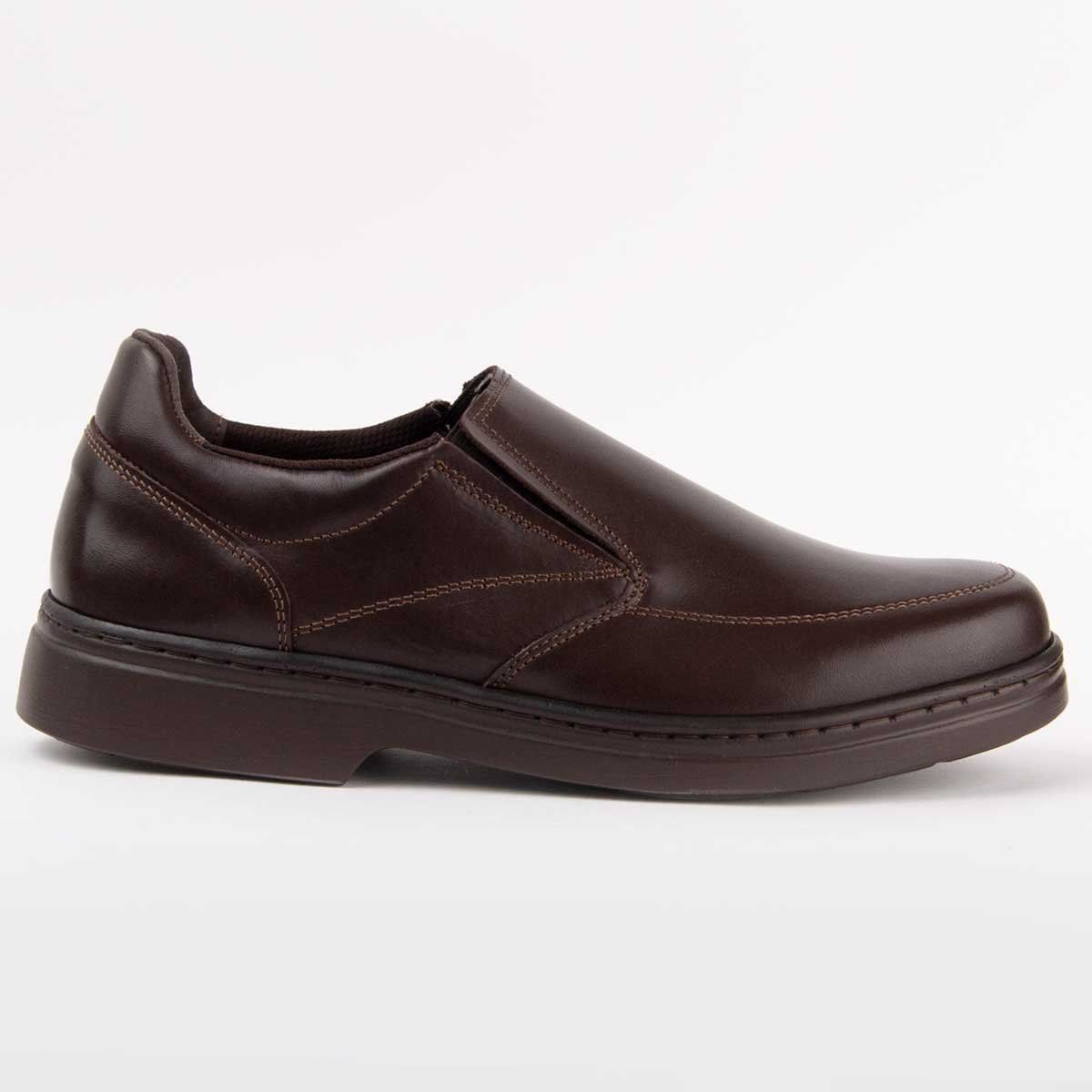 Herren Leder Slipper Loafer Schuh