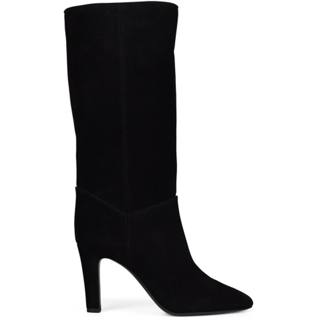Elegante Wildleder-Kniehohe Stiefel