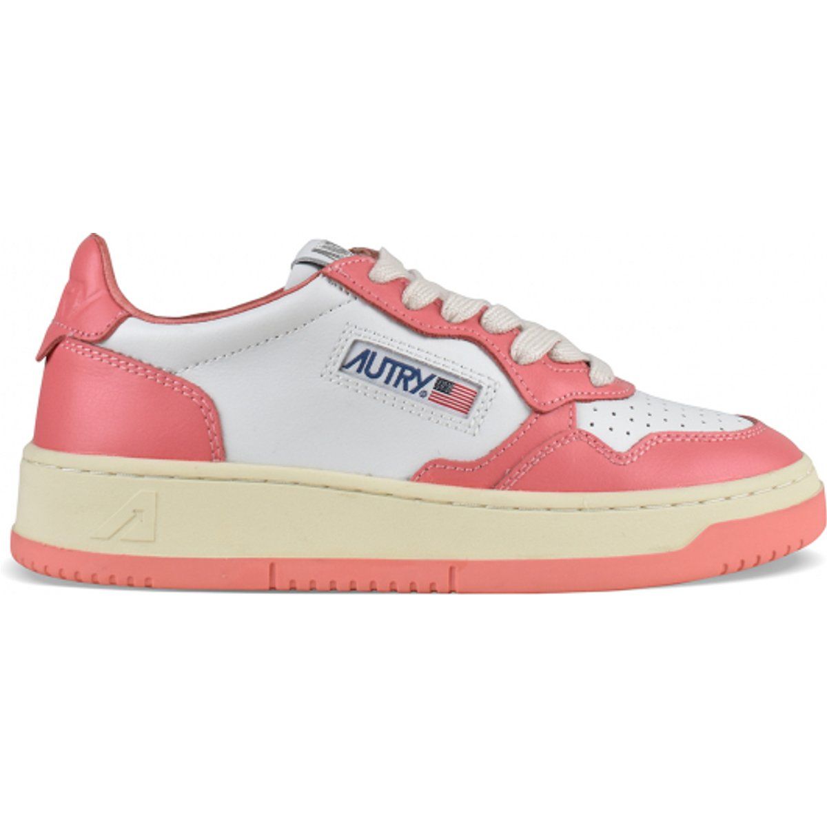 Retro-inspirierte Leder-Sneakers