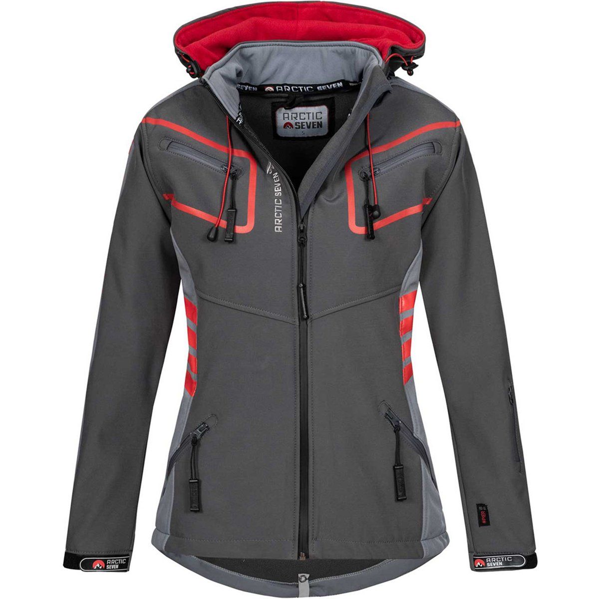 Damen Softshell Jacke mit Kapuze