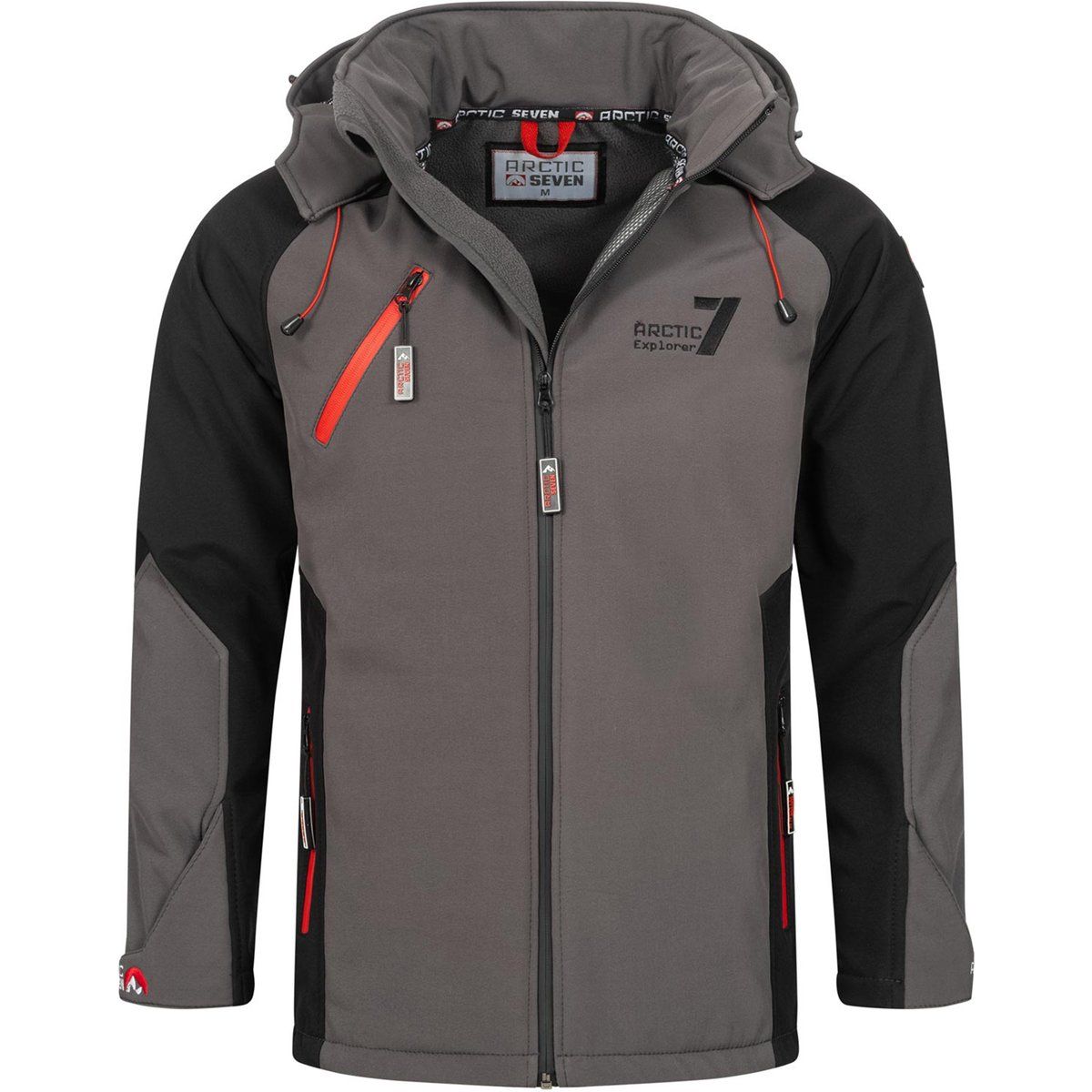 Herren wasserabweisende Softshell Outdoorjacke