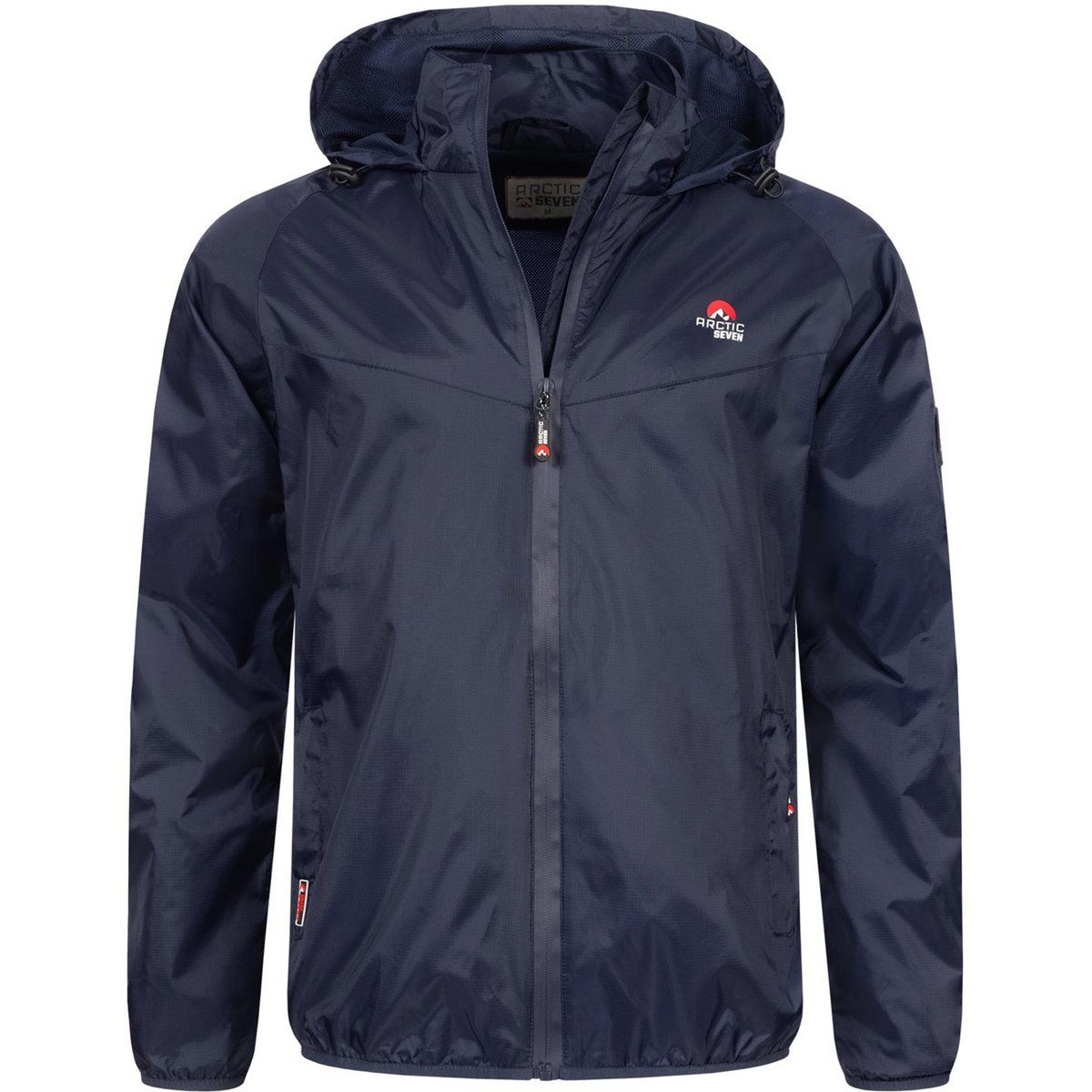 Herren Leichtgewicht Regenjacke mit Kapuze