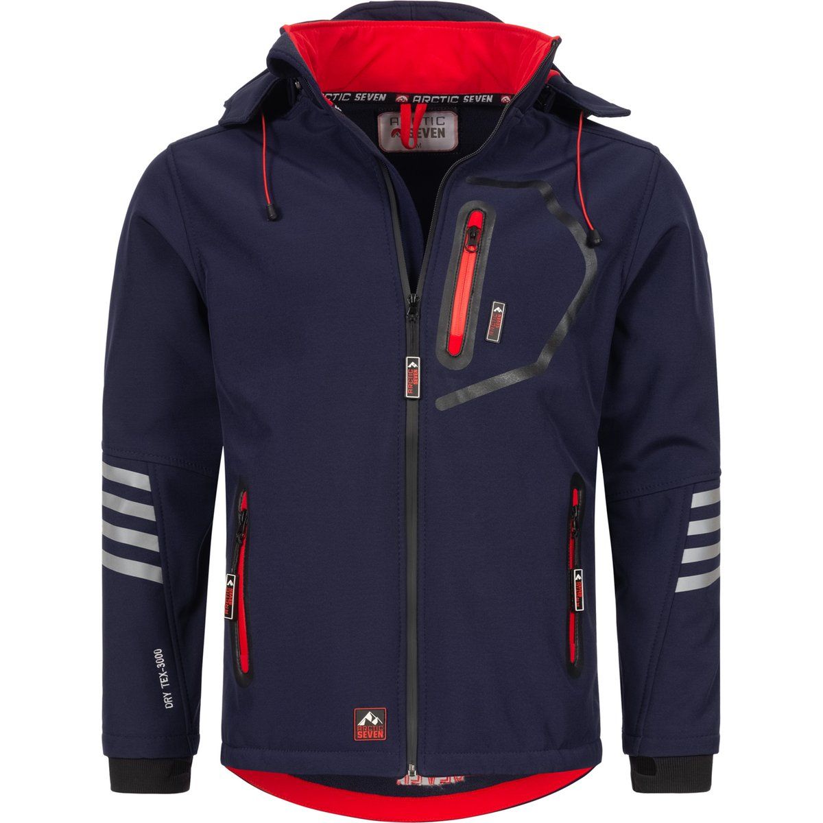 Herren Winddichte Softshelljacke