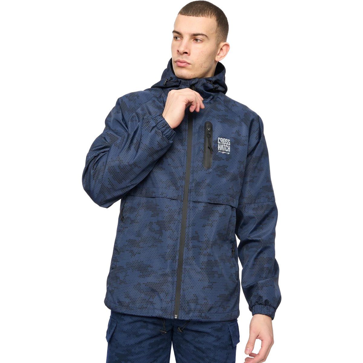 Herren Camouflage-Jacke mit Kapuze