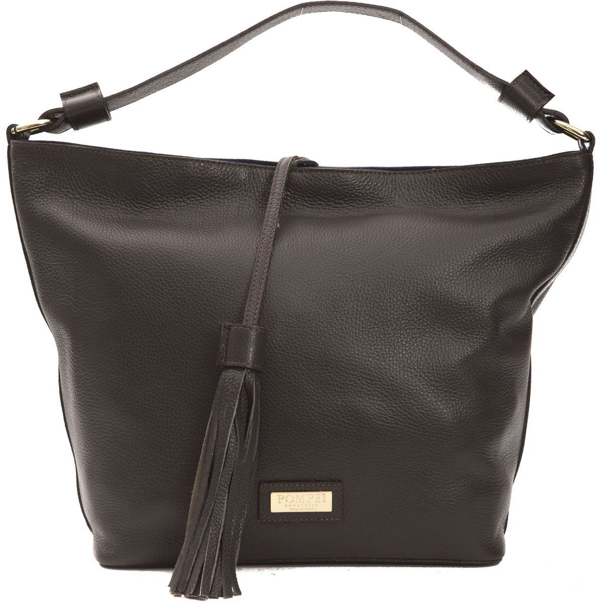 Ledertasche mit Quaste
