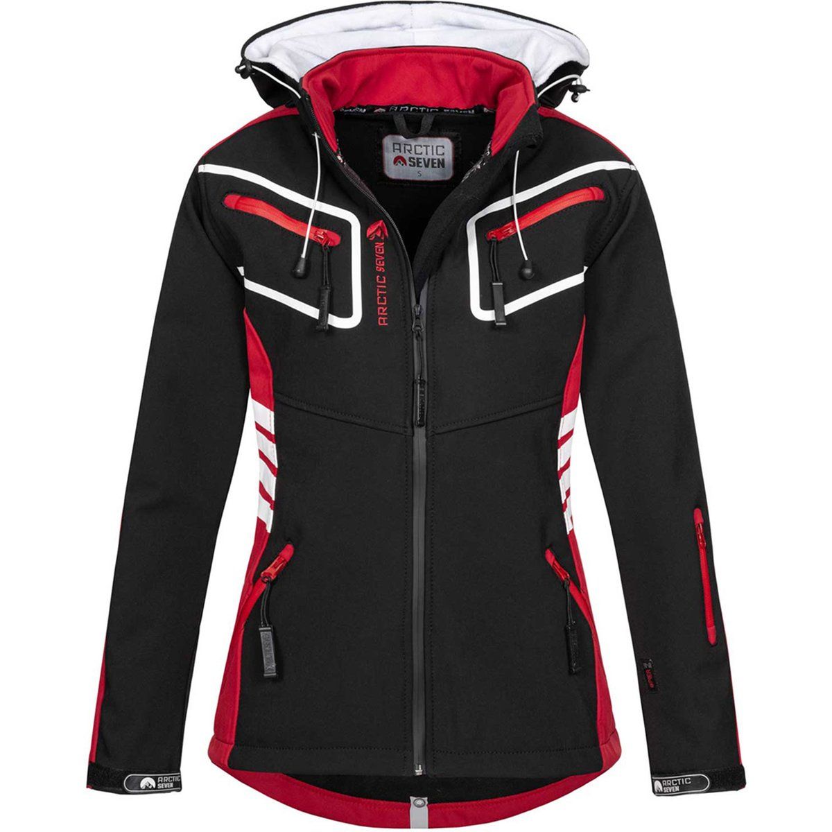 Damen Softshell Jacke mit Kapuze