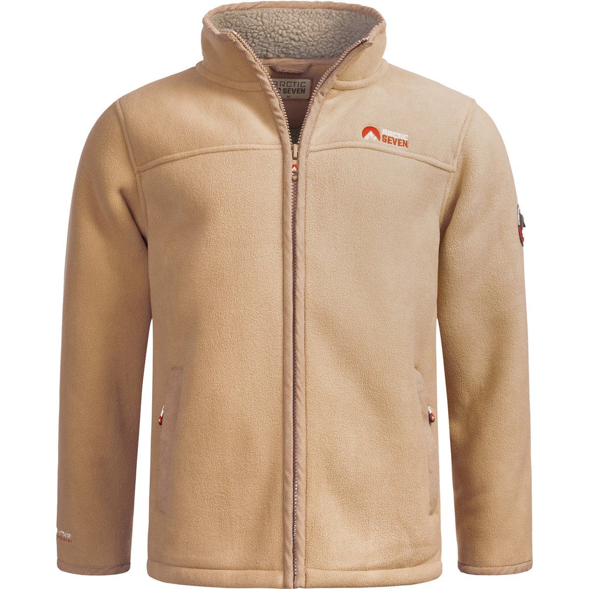 Herren Fleecejacke mit Teddyfutter