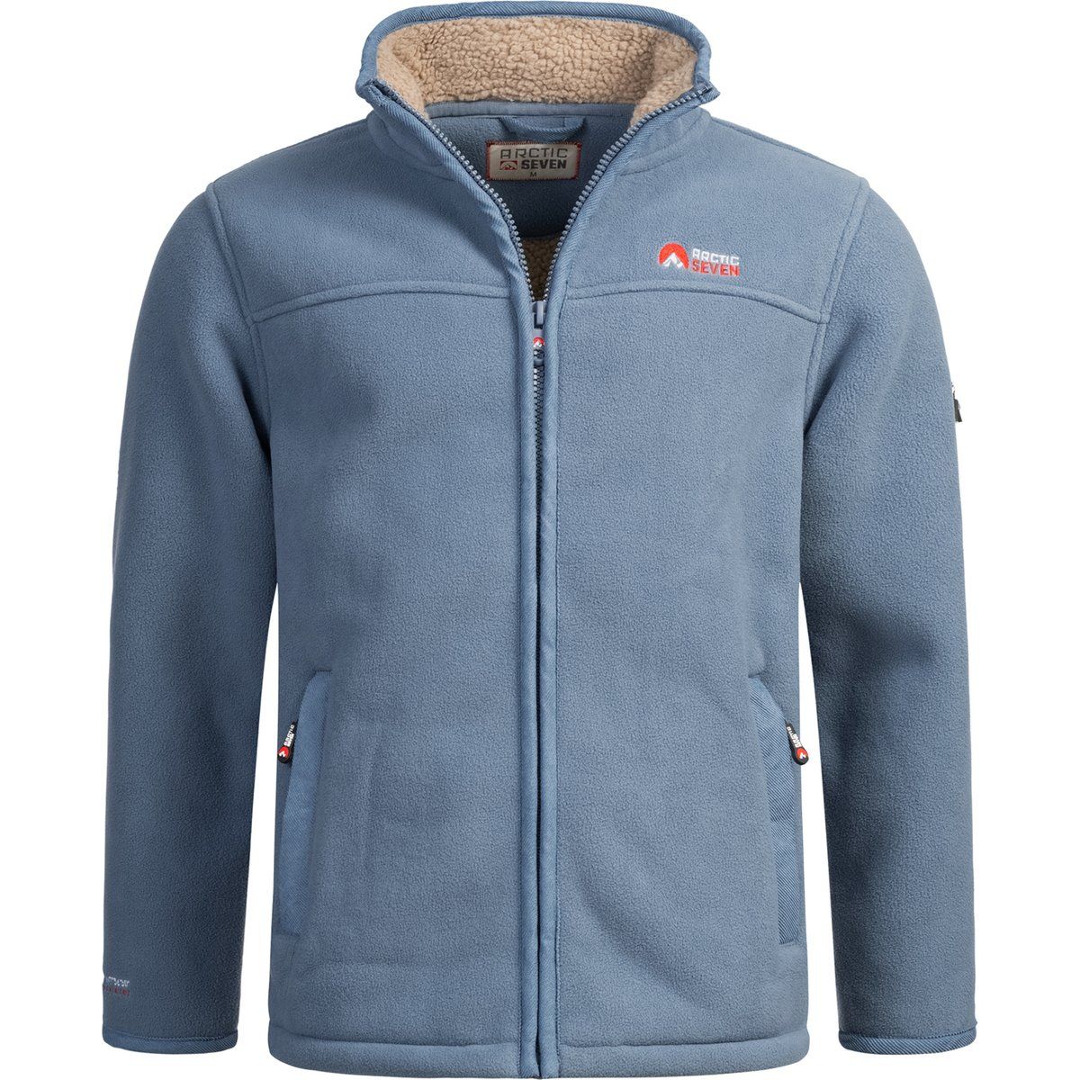 Bequeme Fleecejacke mit Teddyfutter