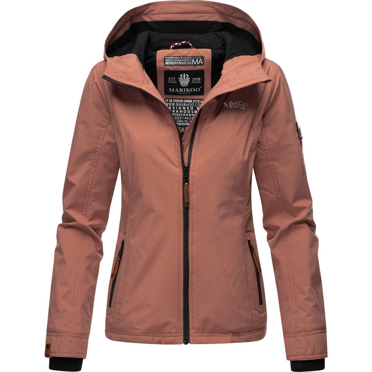 Leichte Übergangsjacke mit Kapuze für Damen