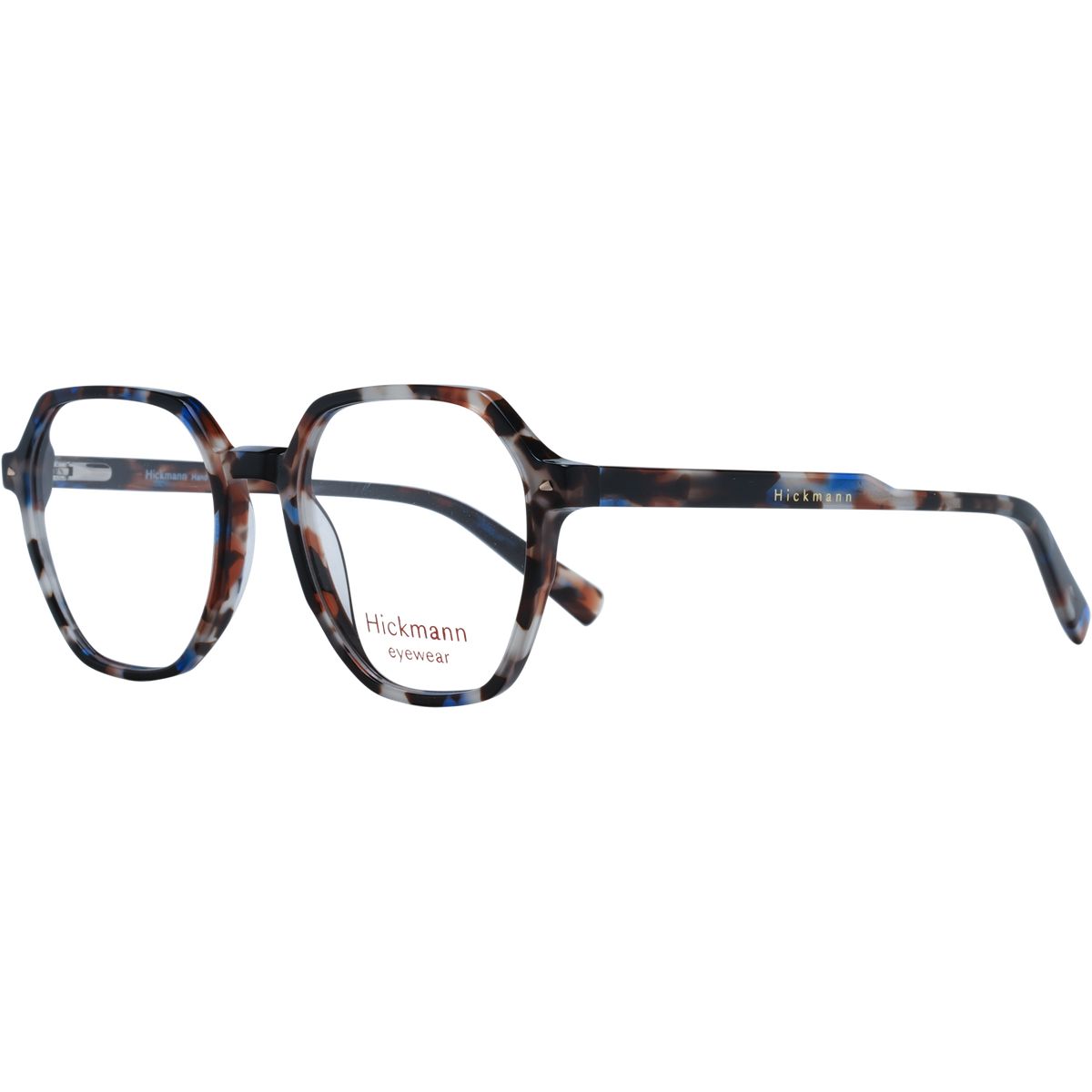 Gemusterte Runde Vollrandbrille