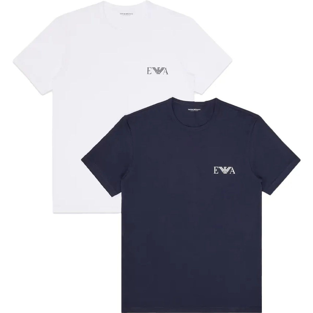Emporio Armani Baumwoll-Logo-T-Shirt Packung