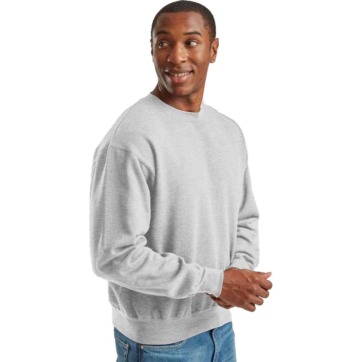 Fruit of the Loom - Sweatshirt für Herren (Sportliches Heather)