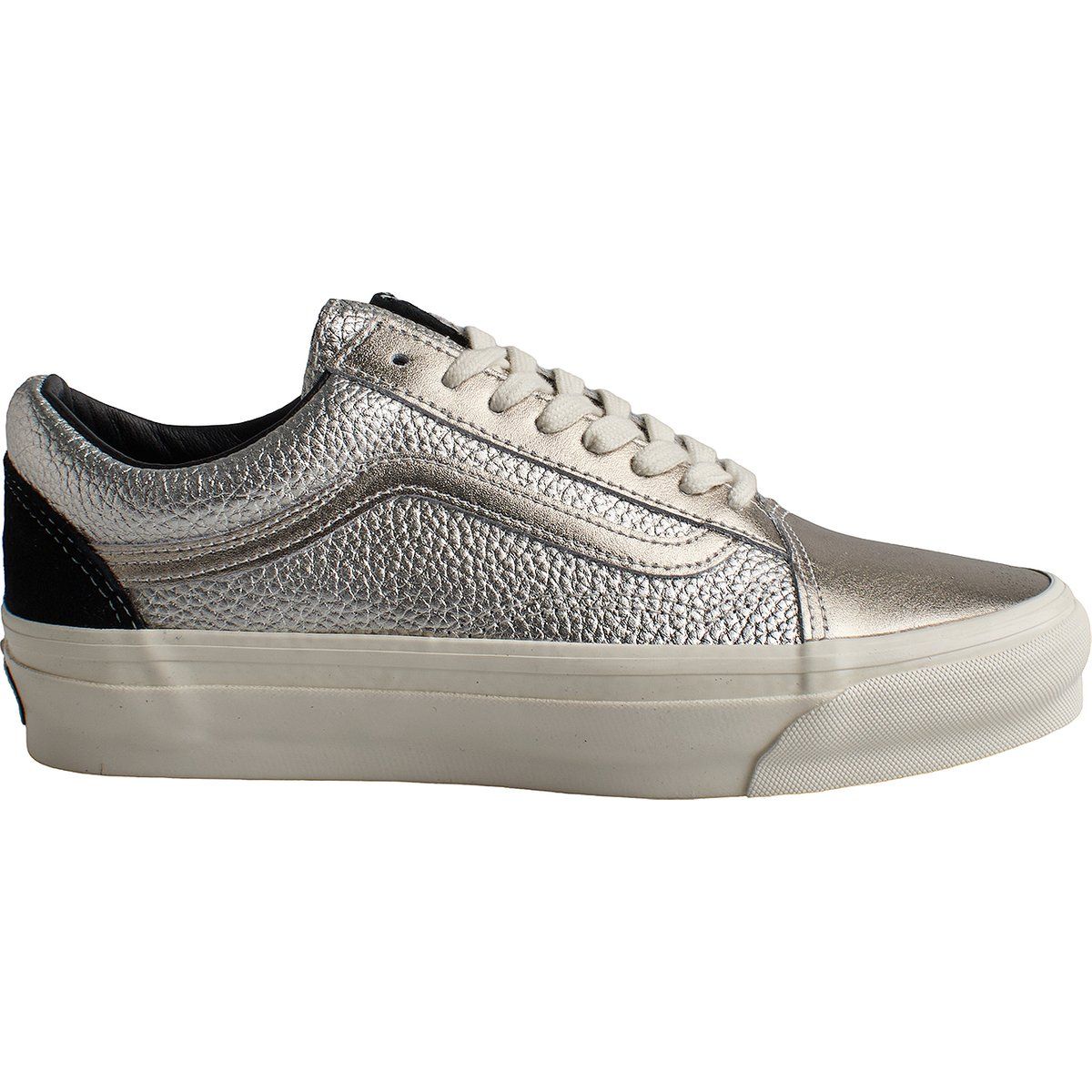 Metallic Old Skool Leder-Sneakers