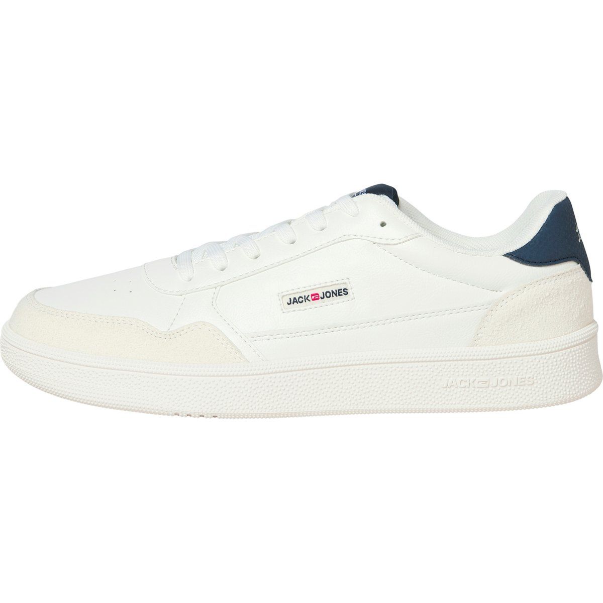 Minimalistischer weißer Low-Top-Sneaker