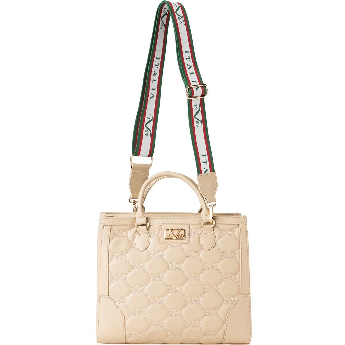 Gesteppte Henkeltasche