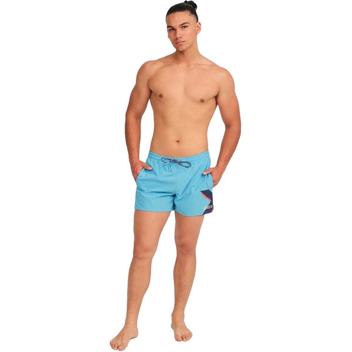 Kurze Badeshorts für Herren