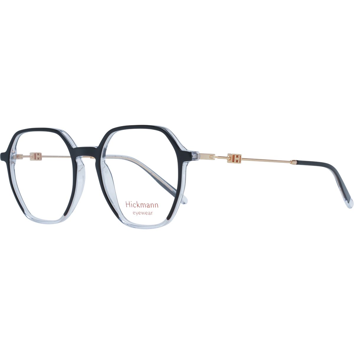Geometrische Brille mit Acetatrahmen