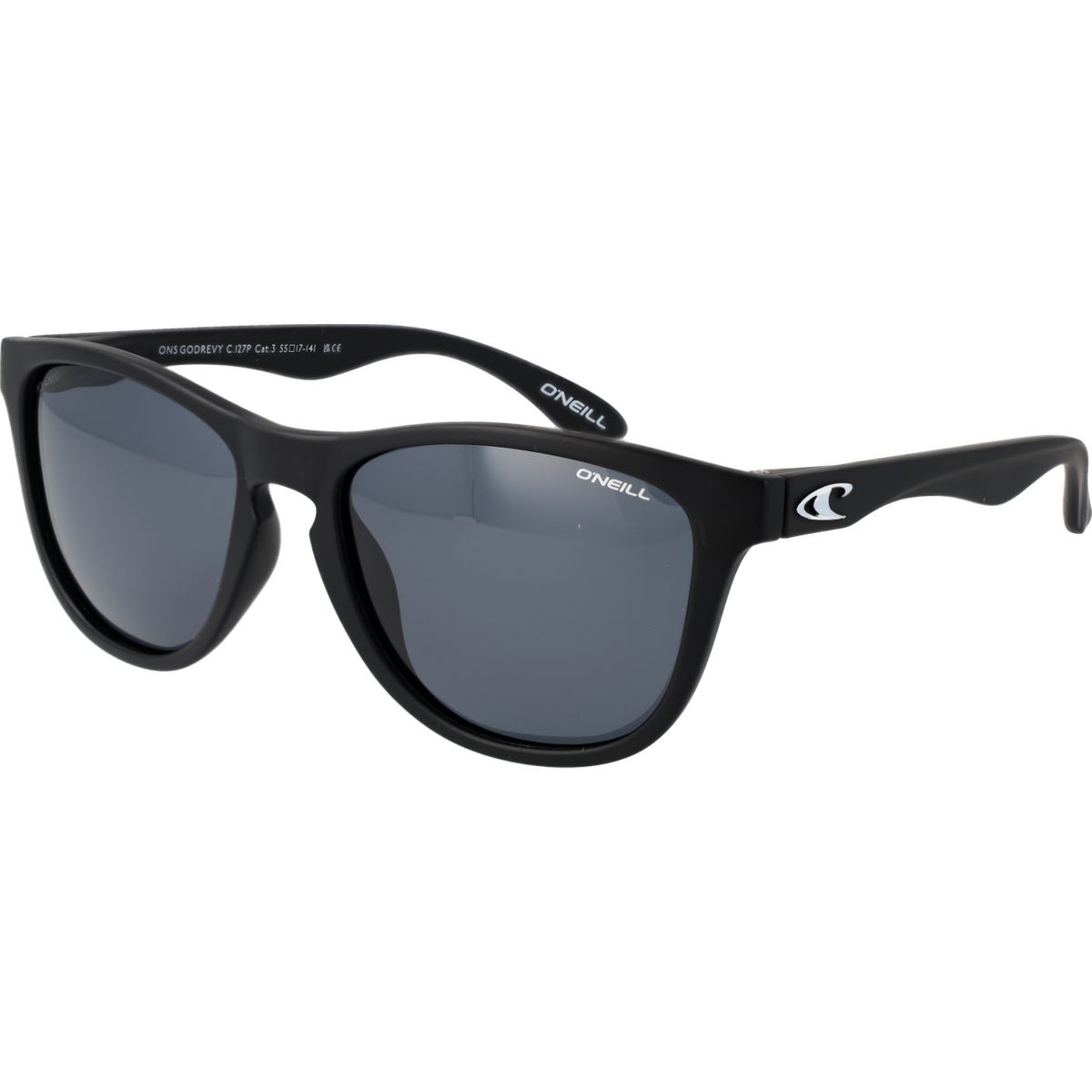 Matte Schwarze Panto Sonnenbrille