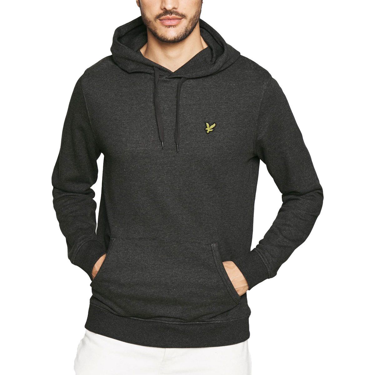 Klassischer Kapuzenpullover mit Logo