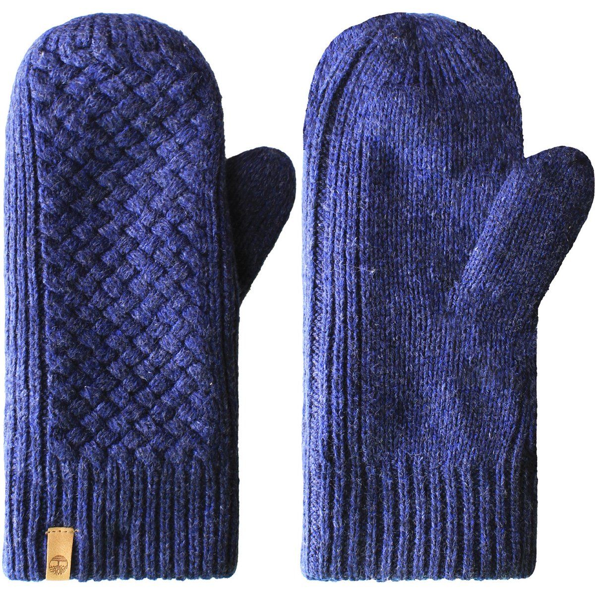 Gestrickte Winterhandschuhe für Damen