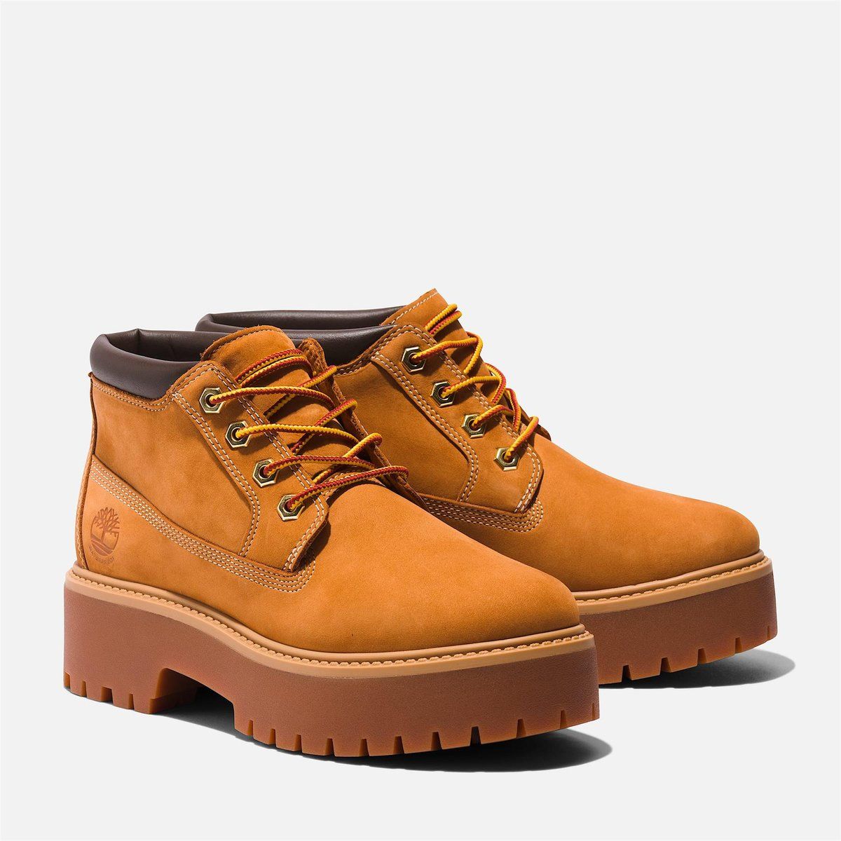 Timberland Stone Street Nellie Damen Gelbe Lederstiefel