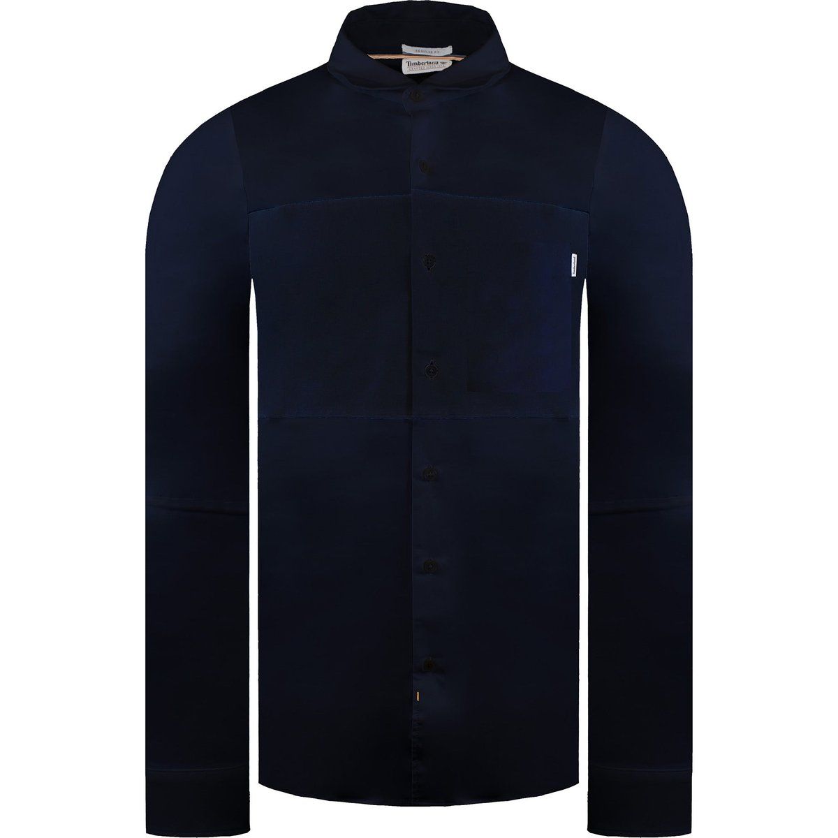 Marineblaues Herren Hemd mit Knopfleiste