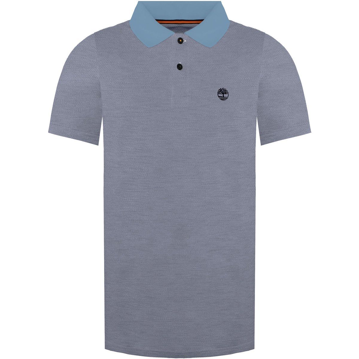 Modernes Piqué Baumwoll Poloshirt