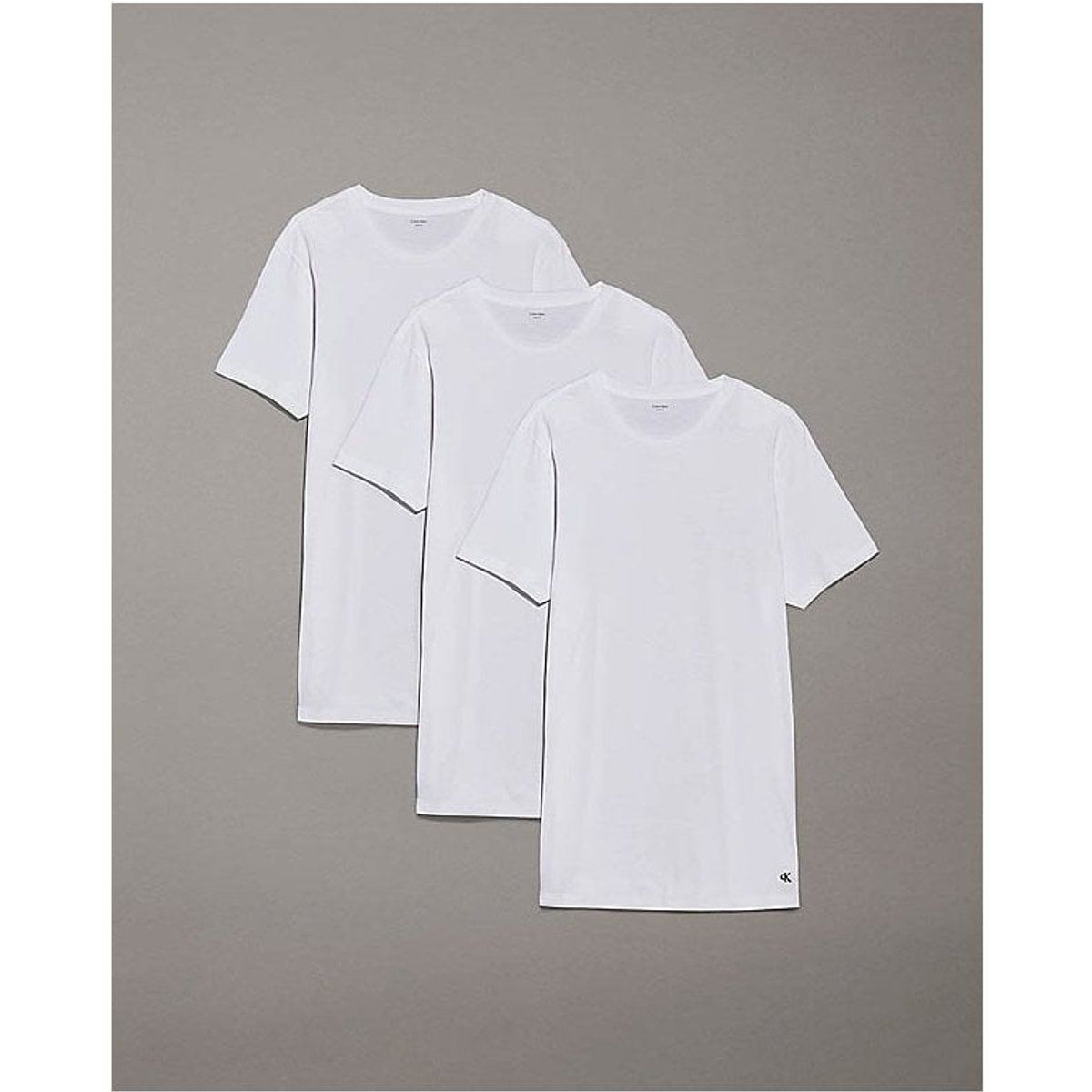 Herren Klassisches Baumwoll T-Shirt 3er-Pack
