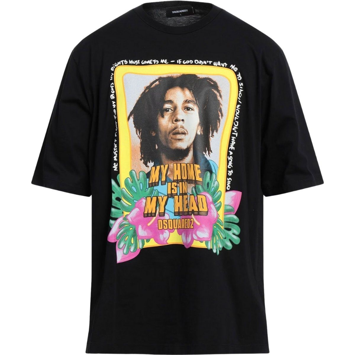 T-Shirt aus Baumwolljersey mit Grafikprint