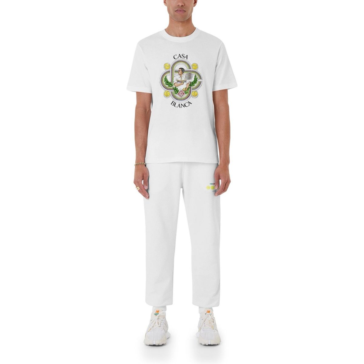T-Shirt mit Grafikprint aus Jersey