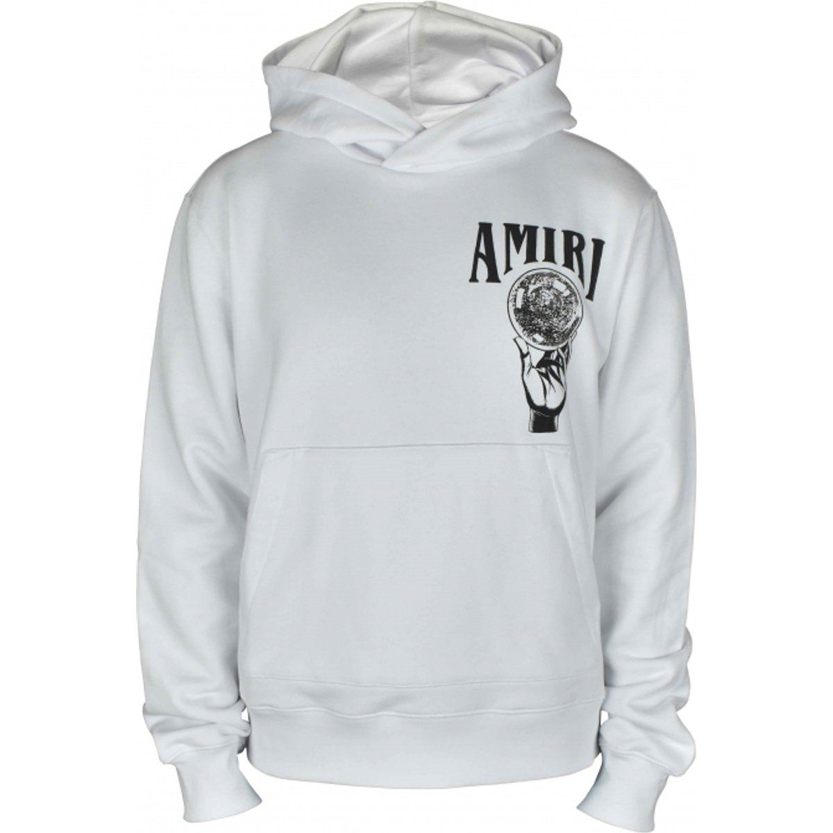 Kapuzenpullover mit Kristallkugel-Grafik