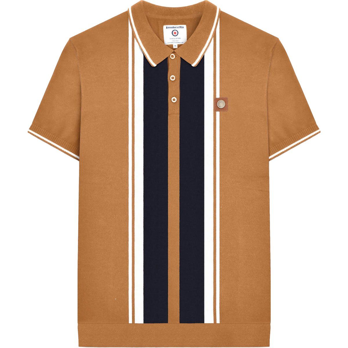 Retro Panel Poloshirt