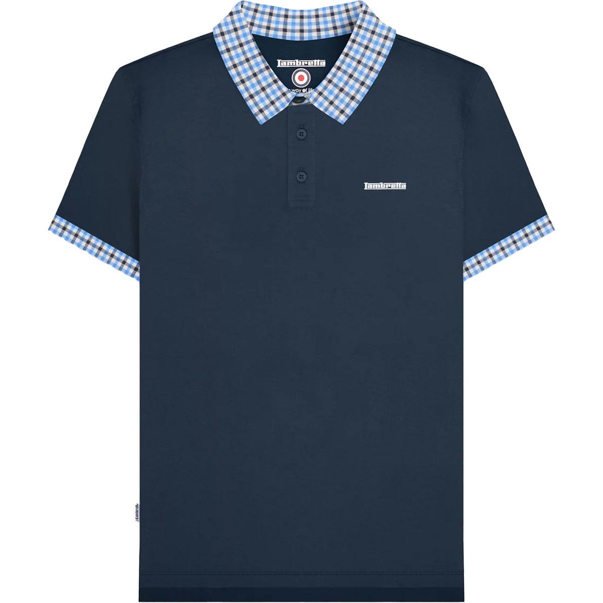 Lambretta - "SS25" Poloshirt für Herren (Marineblau)