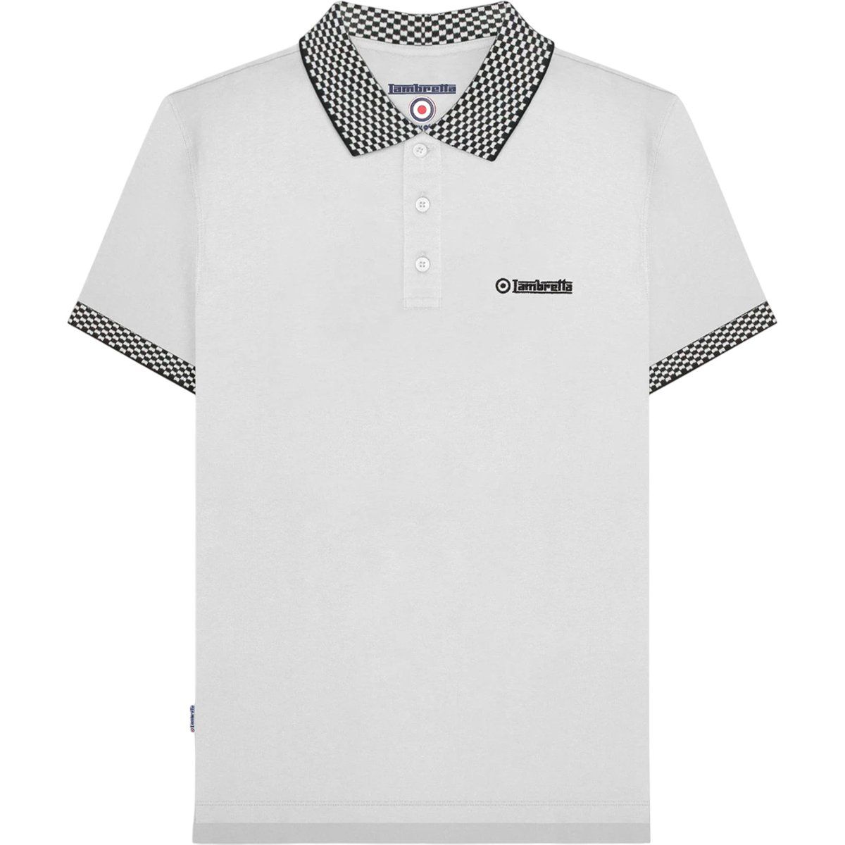 Lambretta - "SS25" Poloshirt für Herren (Weiß)
