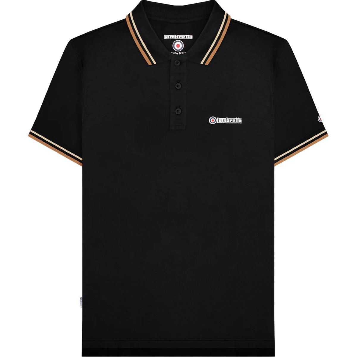Herren Piqué Poloshirt mit kurzen Ärmeln