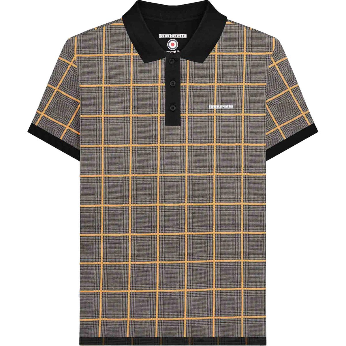 Lambretta - Poloshirt für Herren (Stahlgrau)