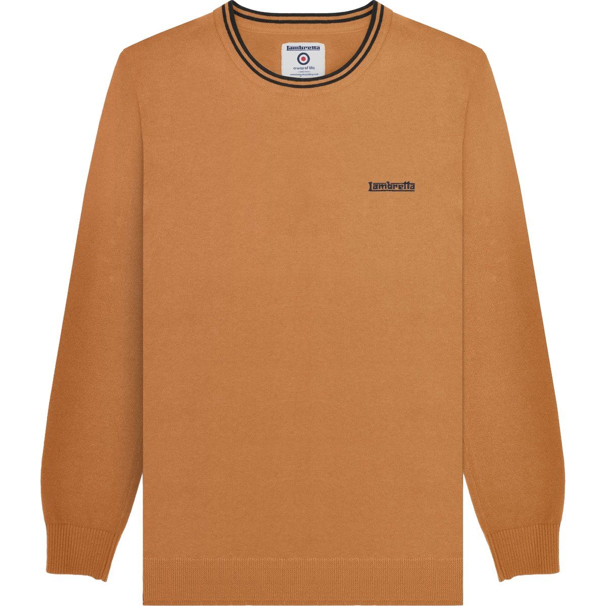 Herren Strickpullover mit Rundhalsausschnitt