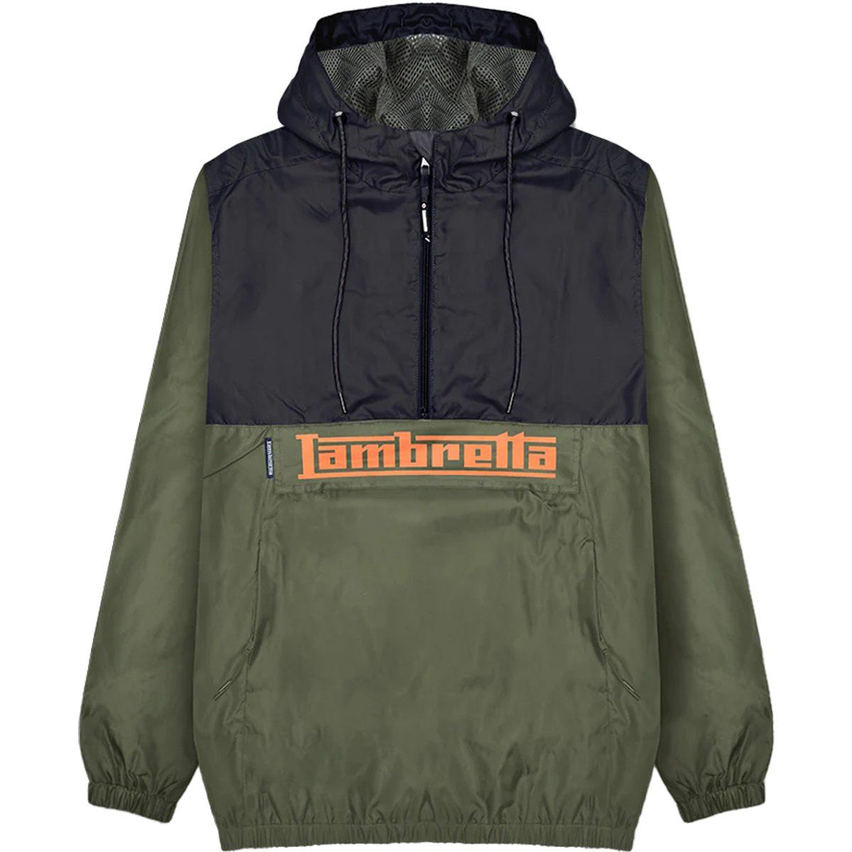 Colorblock-Anorakjacke zum Überziehen