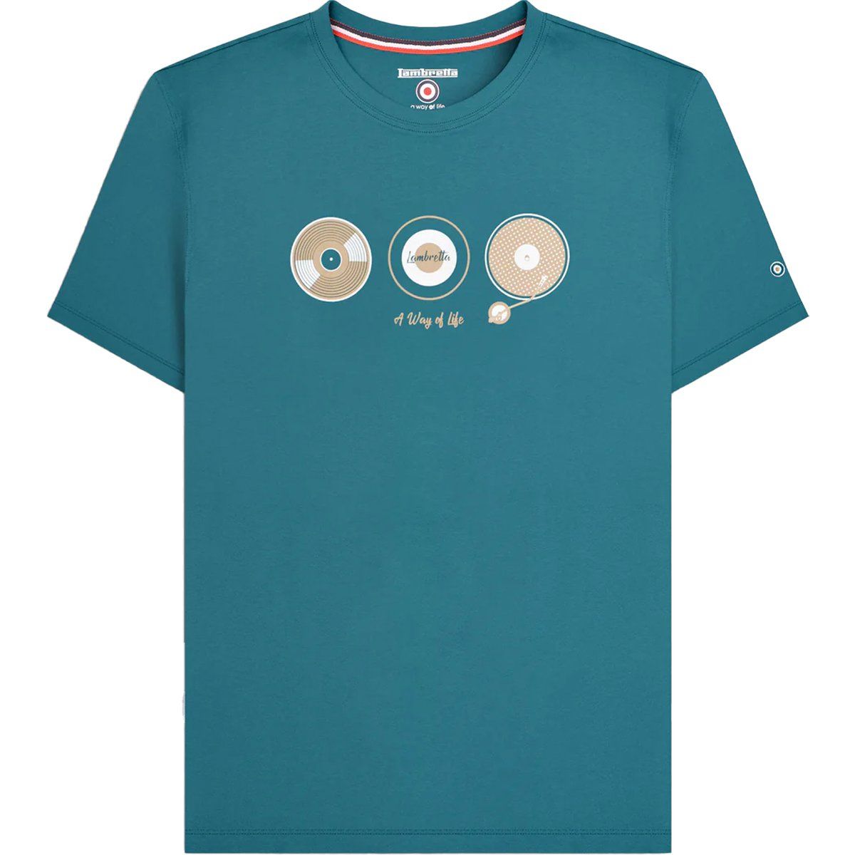 Lambretta - "A Way Of Life" T-Shirt für Herren (Golfküste)