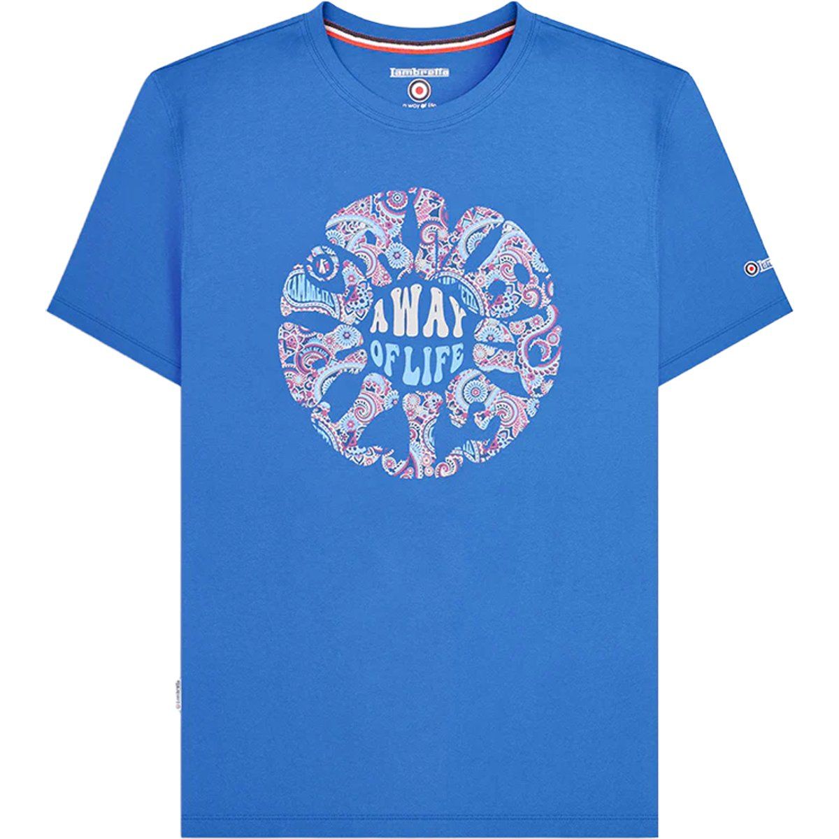 Baumwoll T-Shirt mit Grafikprint