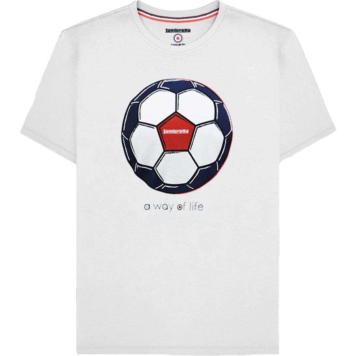 Baumwoll-T-Shirt mit Grafikprint
