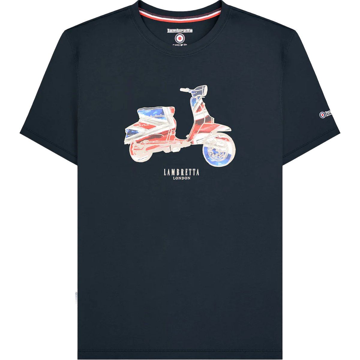 Herren T-Shirt mit Grafikdruck aus Baumwolle