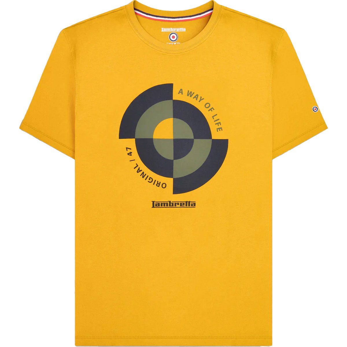 Retro T-Shirt mit Grafikprint