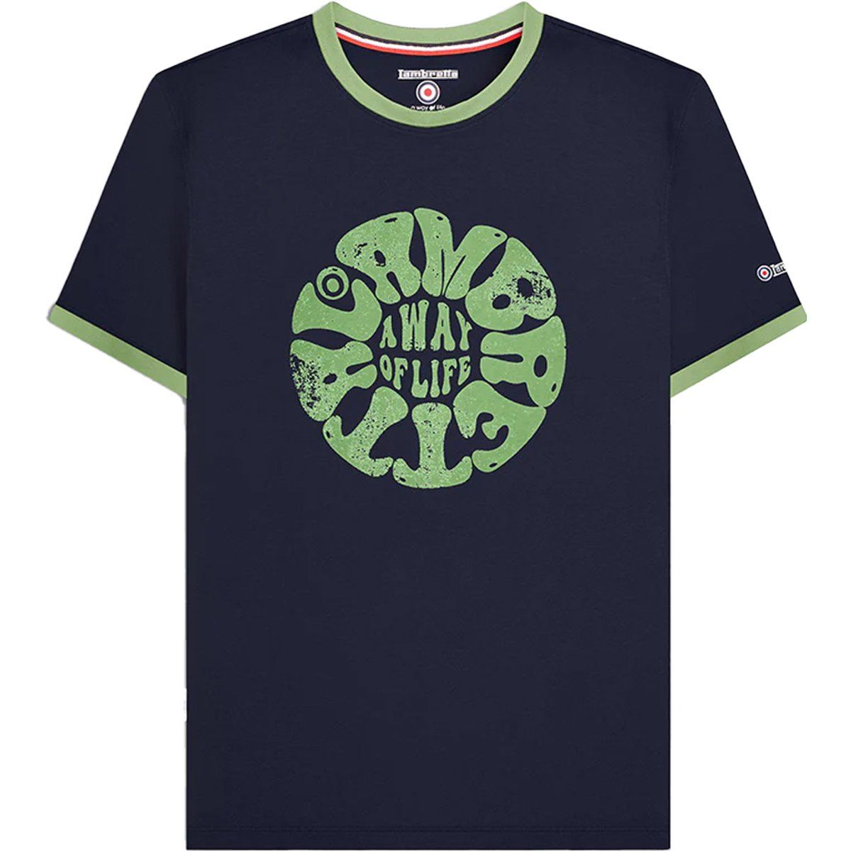 Herren-Ringer-T-Shirt mit Grafik