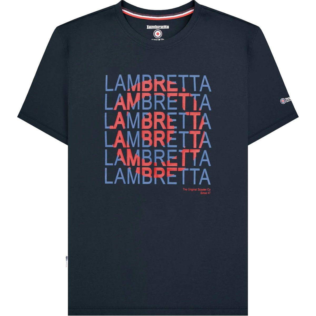 Lässiges T-Shirt mit Logo-Grafikdruck
