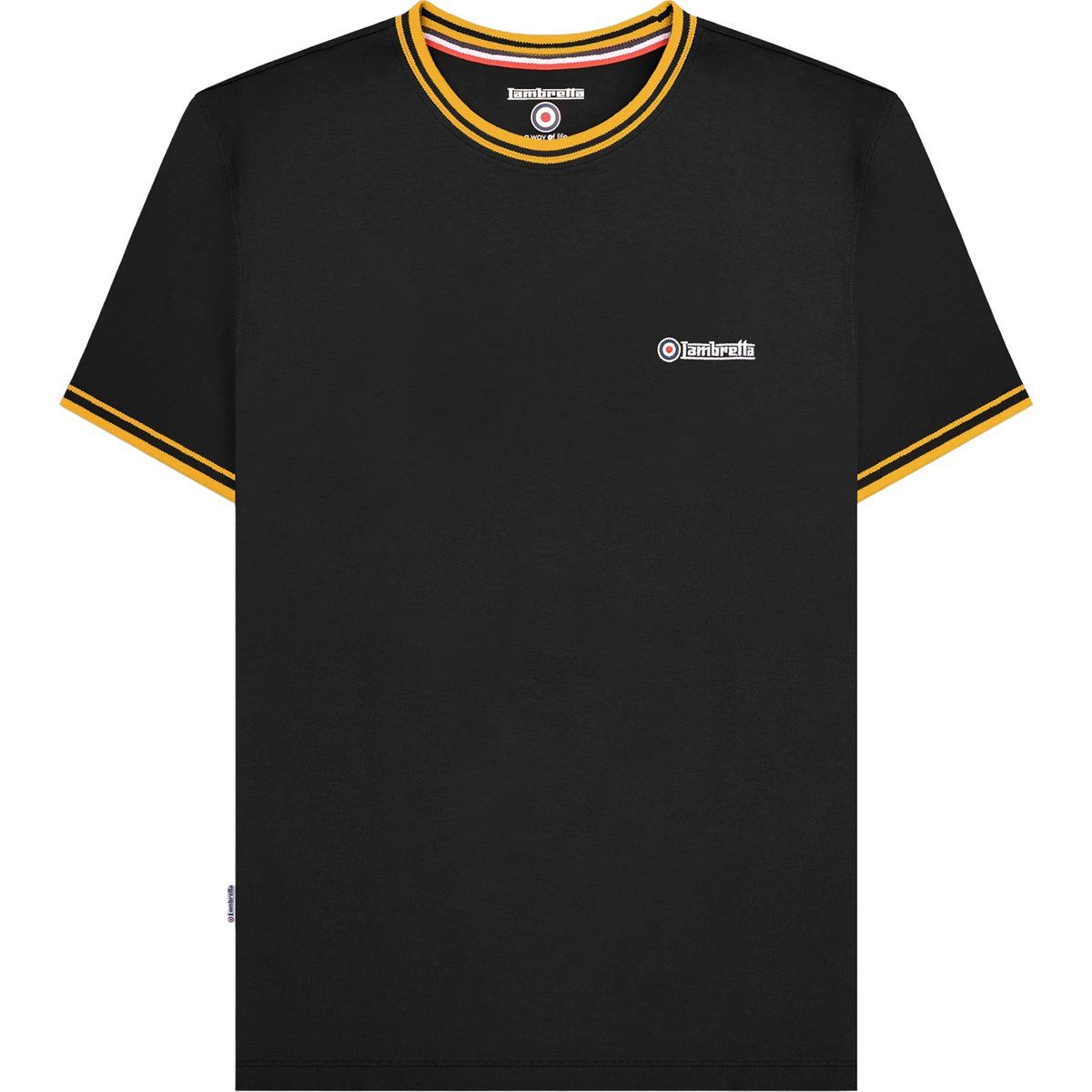 Herren Retro Ringer T-Shirt