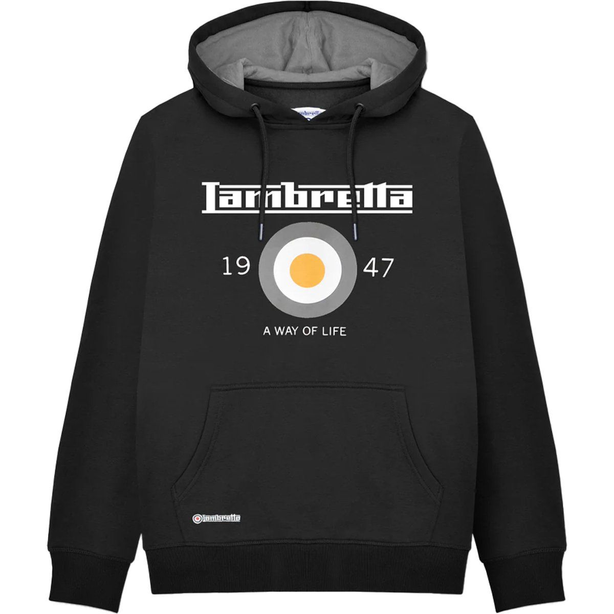 Lambretta 1947 Grafikdruck Kapuzenpullover