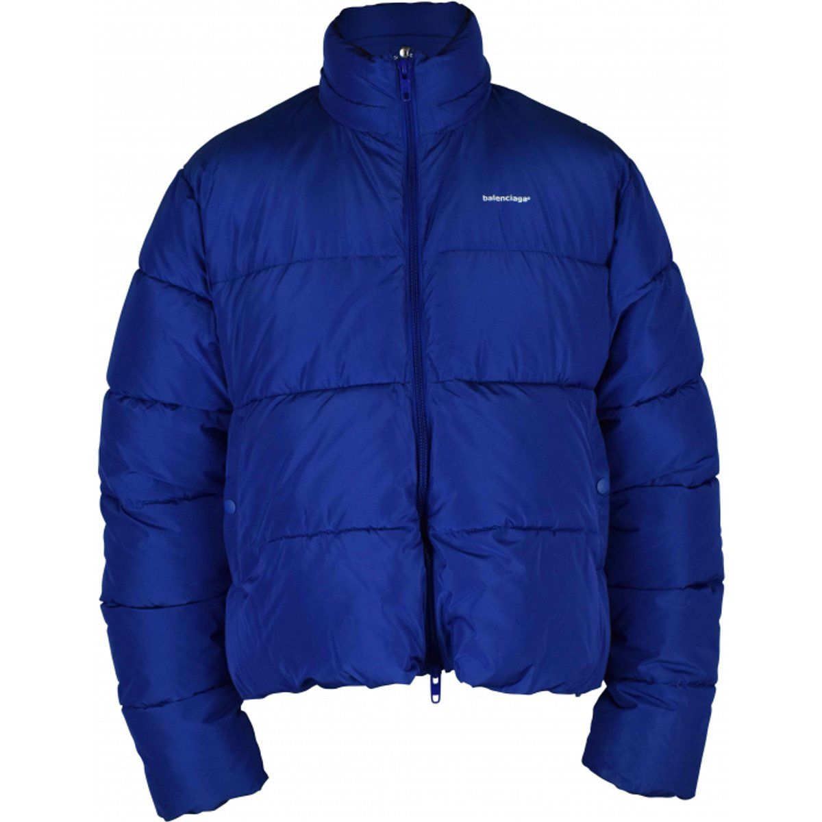 Gesteppte Pufferjacke mit versteckter Kapuze