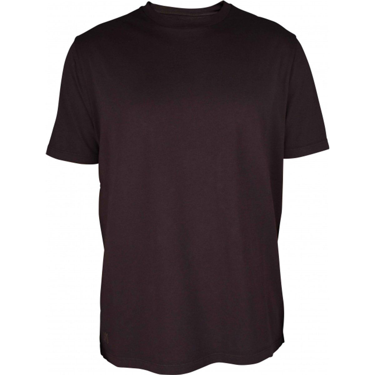 Schlichtes Kurzarm-T-Shirt mit Rundhalsausschnitt